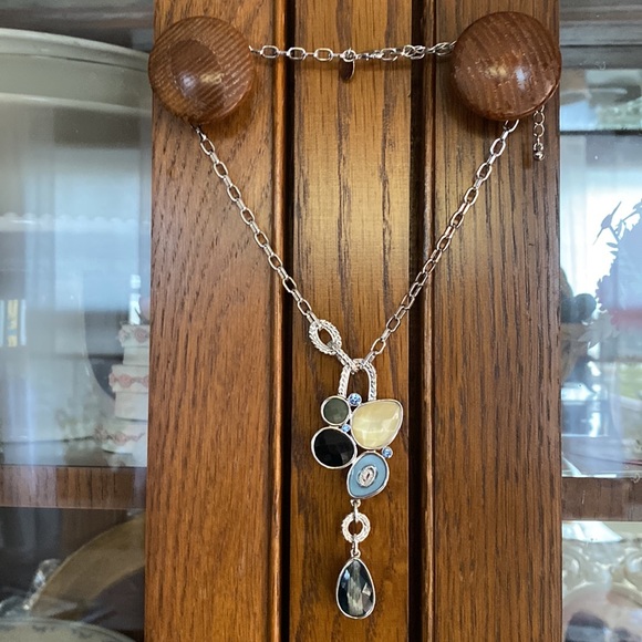 Lia Sophia Necklace 10-12”.  Lovely Stones - Picture 5 of 7